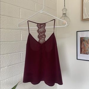 Anthropologie silk top